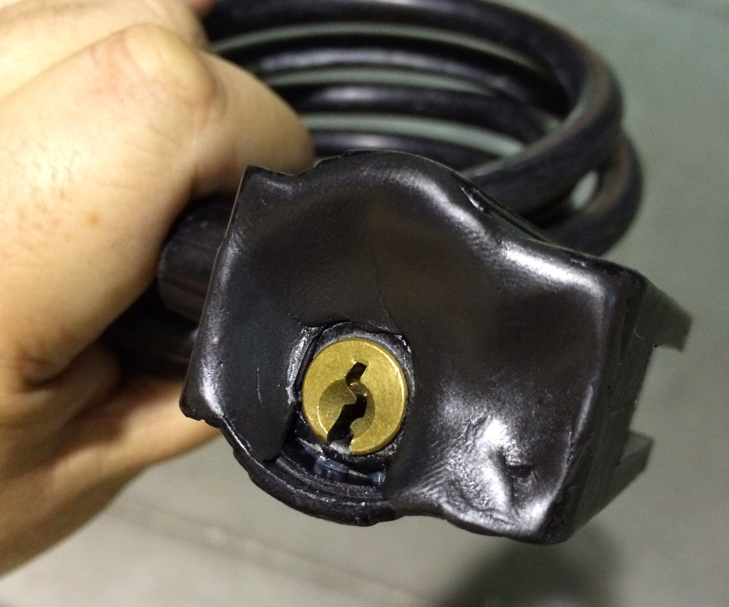 Repair a Bicycle Lock with Sugru