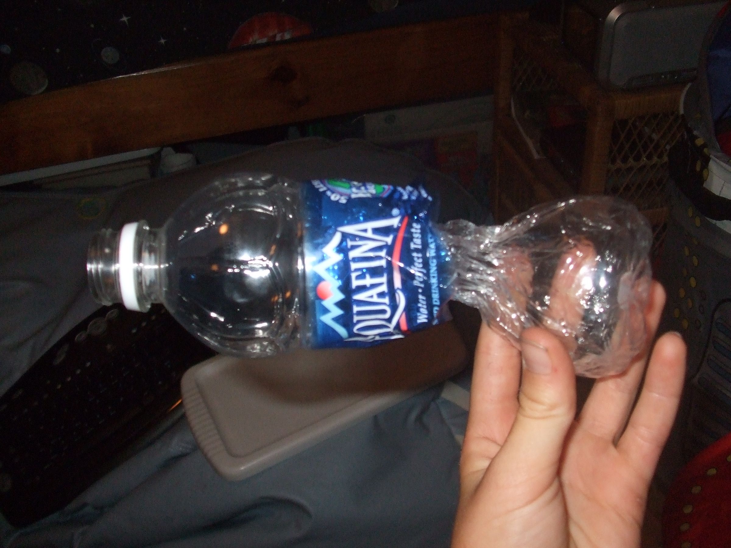 How to Pop a Water Bottle