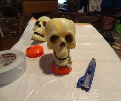 Dollar Store Halloween Upgrade