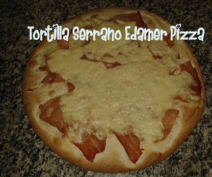 Tortilla Pizza Serrano & Edamer Recipe