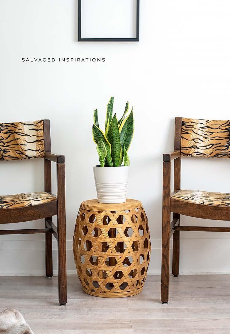 Easy Reupholstery for a Chair Seat