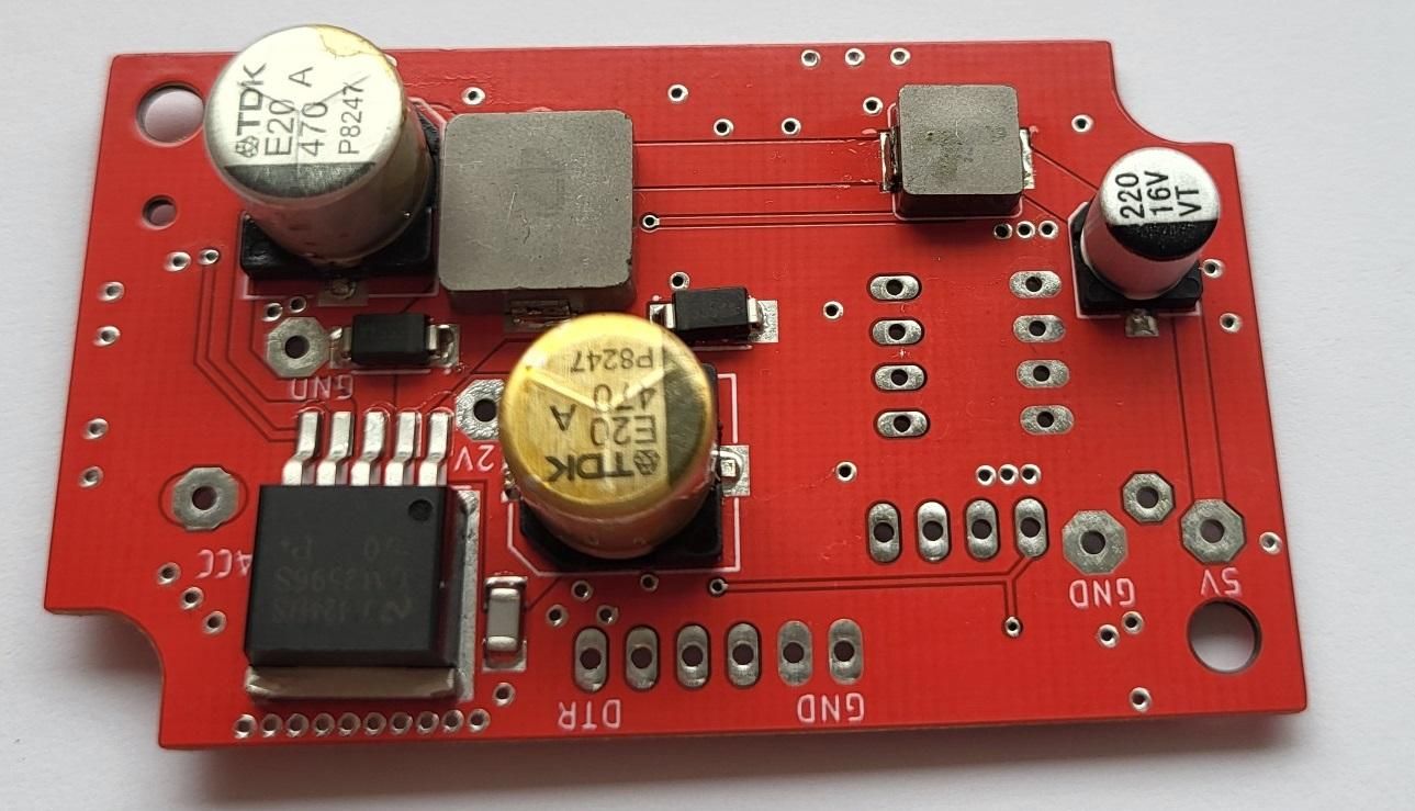 Dash Camera Power Supply With Ultra Low 