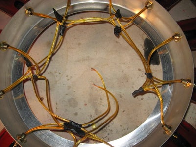 Attached Glass to Clock Frame.