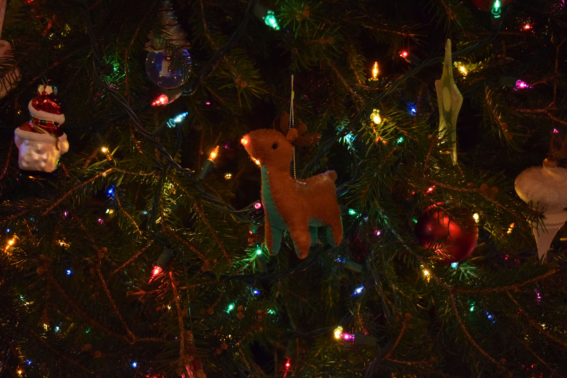 Rudolf the RedNosed Christmas Tree Water Level Indicator 5 Steps