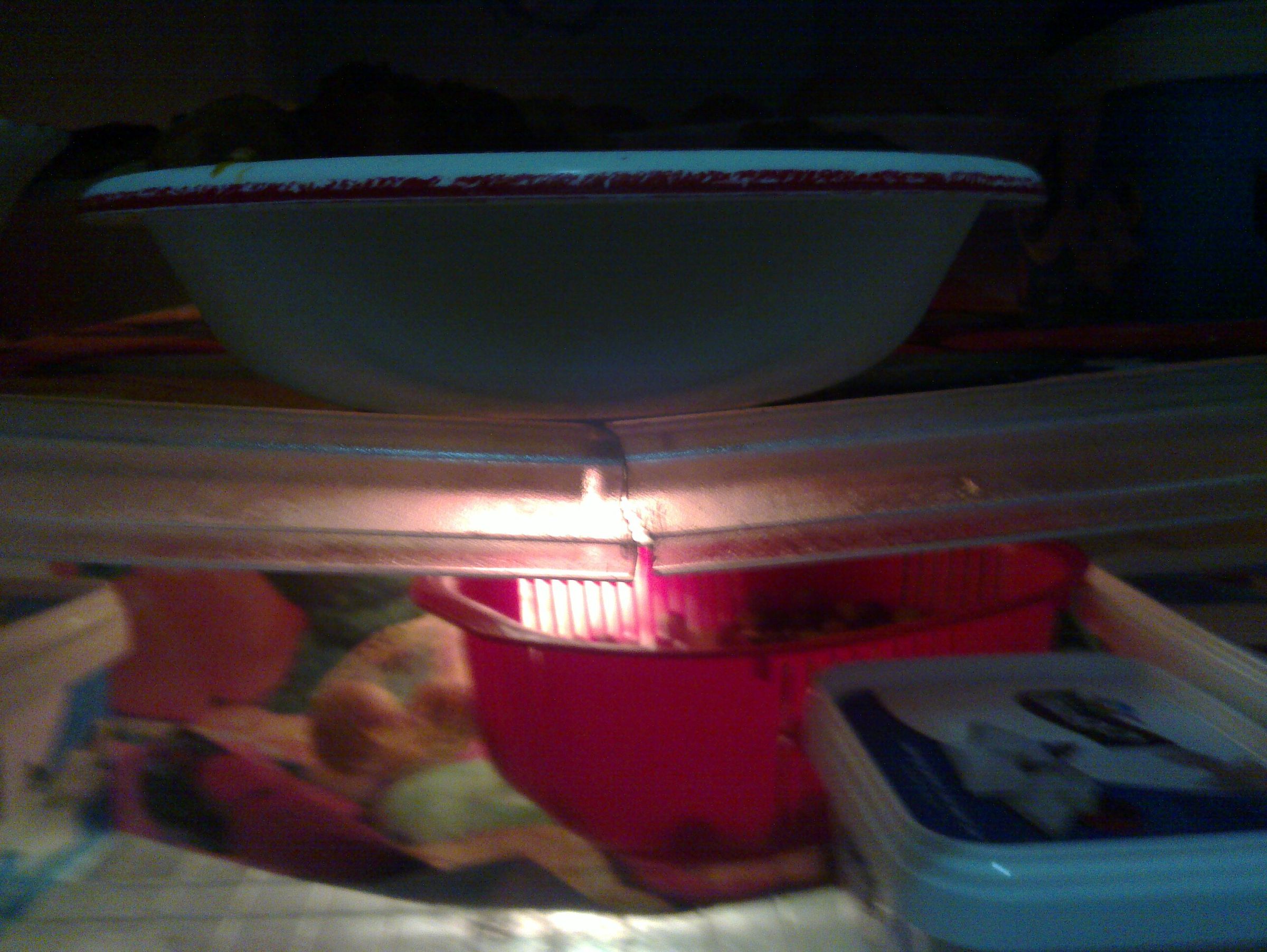 Fixing Broken Refrigerator Shelf With SUGRU. 4 Steps Instructables