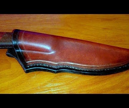 How to Make Leather Knife Sheath