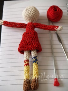 Sandybell - Jonquille - Amigurumi Doll-