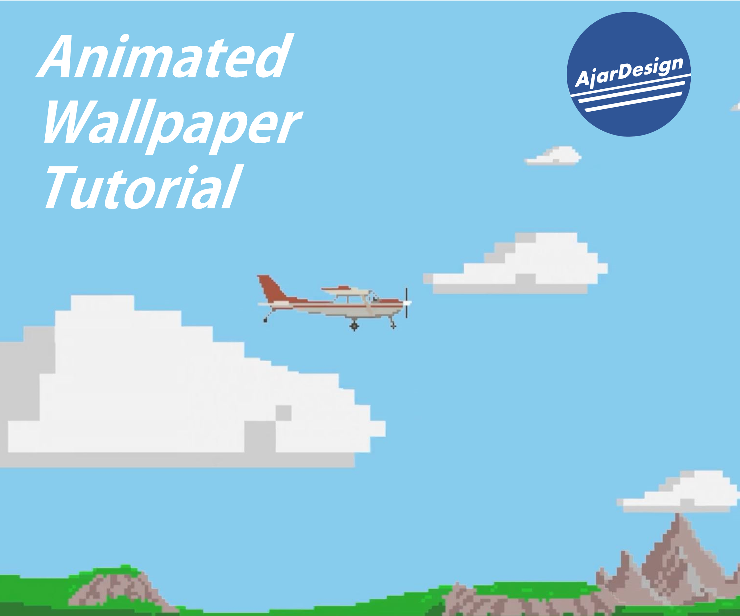 Animated Side-Scrolling Wallpaper - Parallax Pixelart