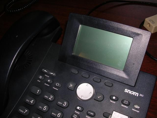 SNOM 360 Display Fix