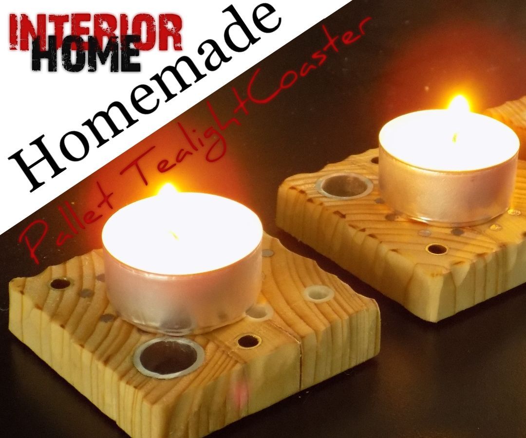 Pallet Tealight Coasters