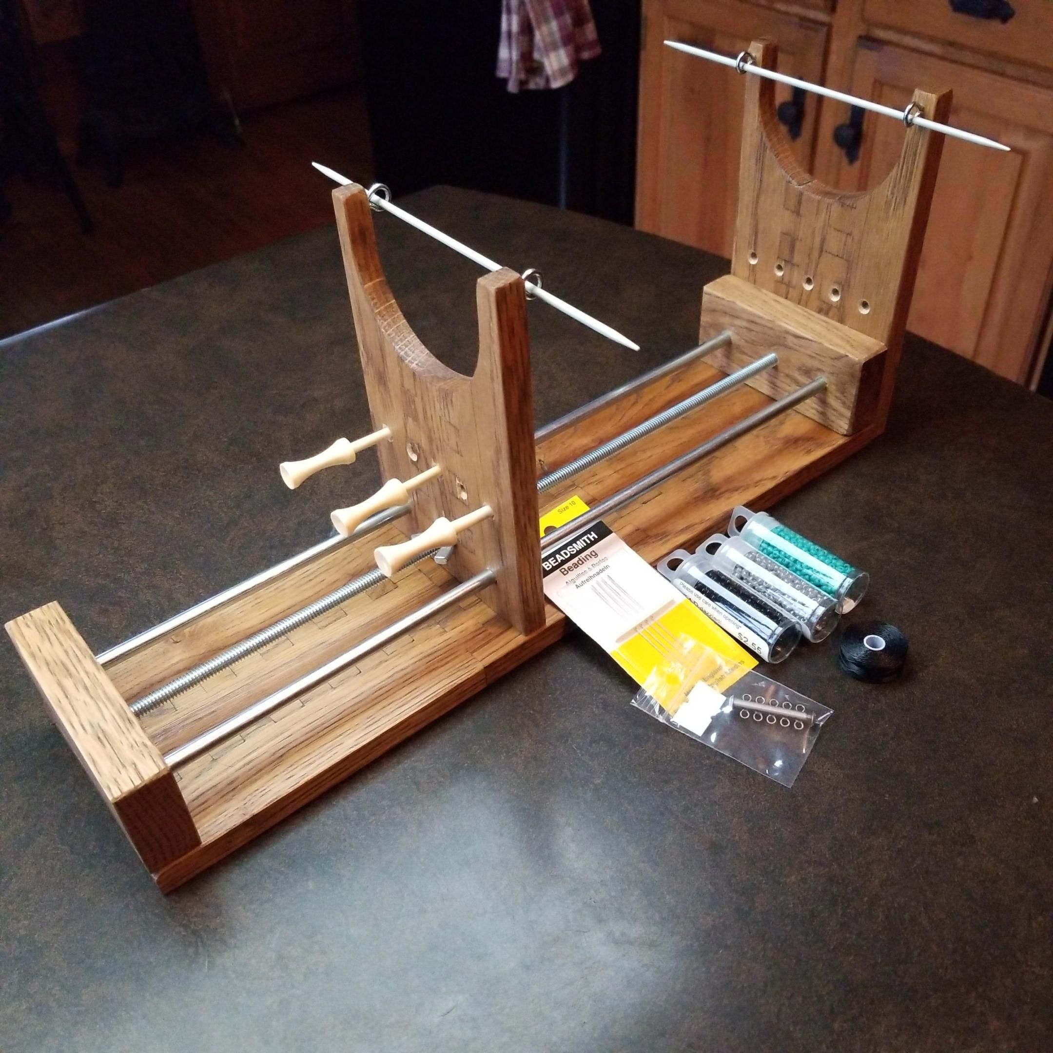 Make a Bead Loom and Bracelet 44 Steps (with Pictures) Instructables