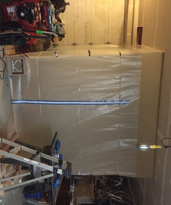 Role Up Spray Room