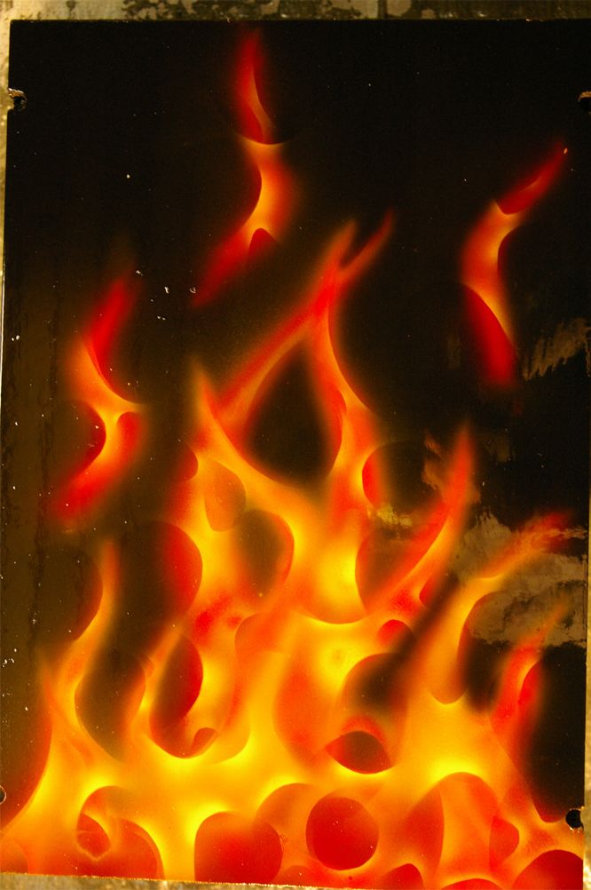 True Fire - Airbrushing, Airbrush, True Fire