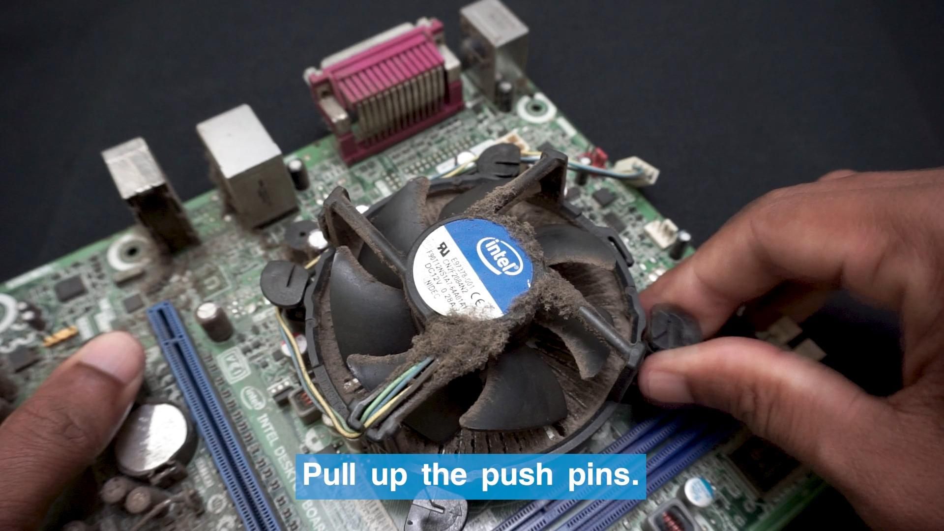 How to Clean CPU Fan Without Compressed Air 8 Steps Instructables
