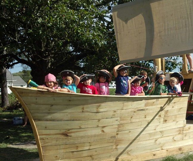 Pirate Ship Playhouse 