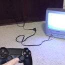 How to connecting PS4 on CRT TV