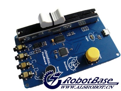 用YwRobot Easy Module Shield 多功能實驗擴展板玩 S4A (一)