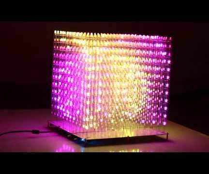 AuraCube 12x12x12 RGB LED Cube