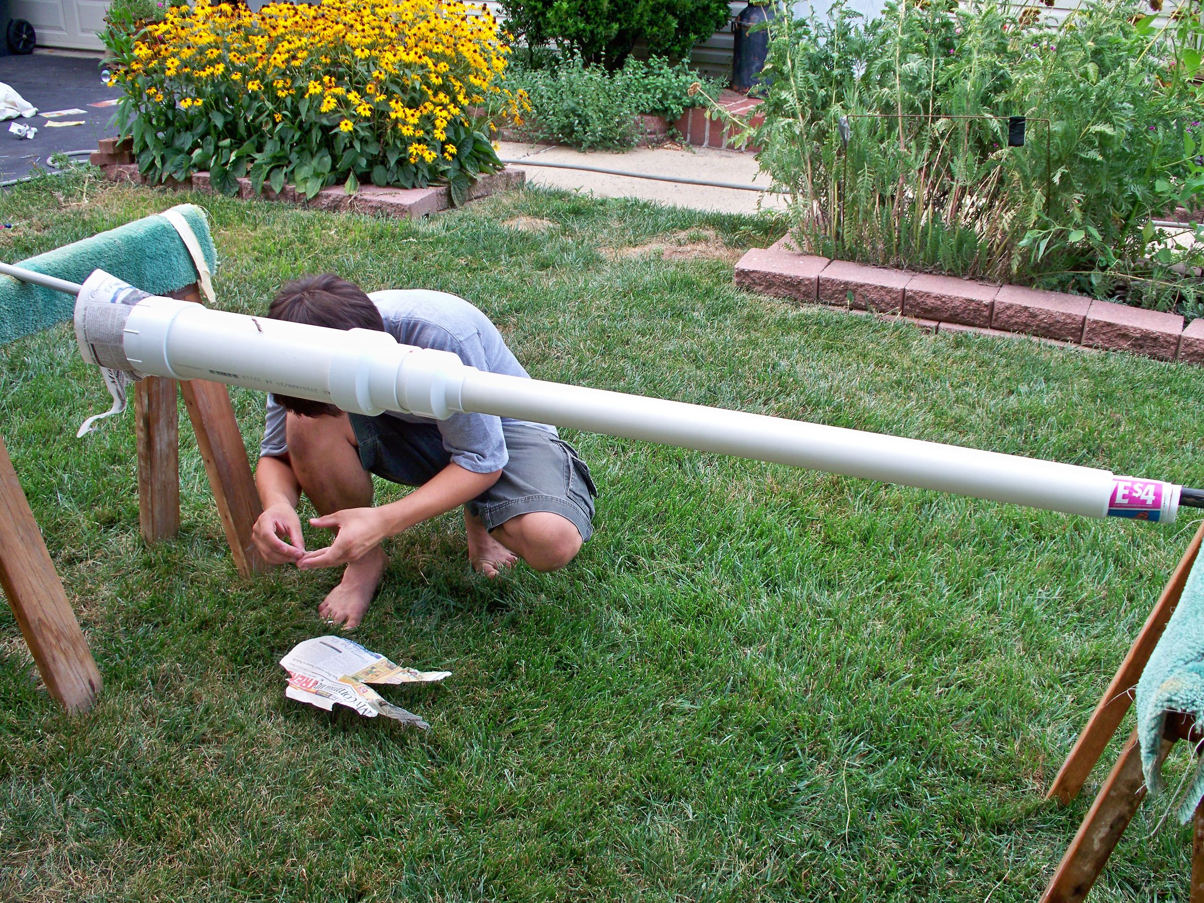 Painting a Spud Gun/Potato Cannon 12 Steps Instructables