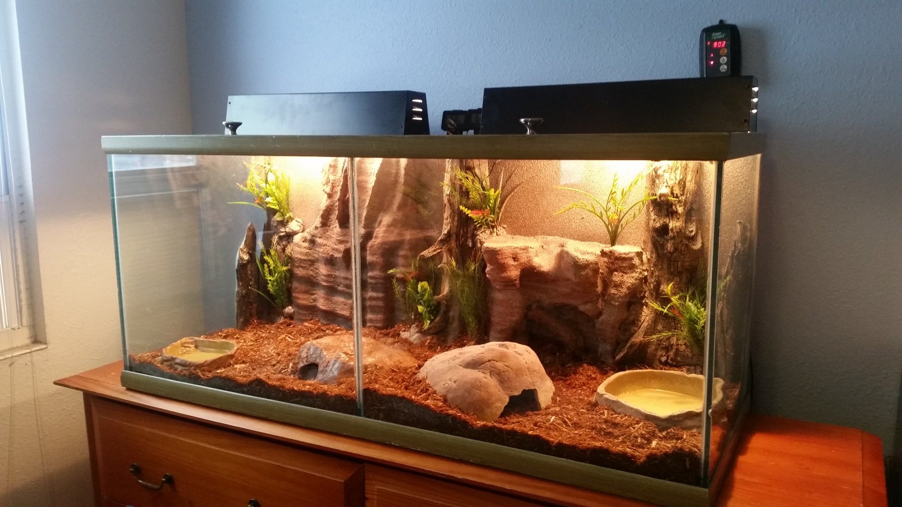Ball Python Habitat Repurposing Materials : 14 Steps (with Pictures ...