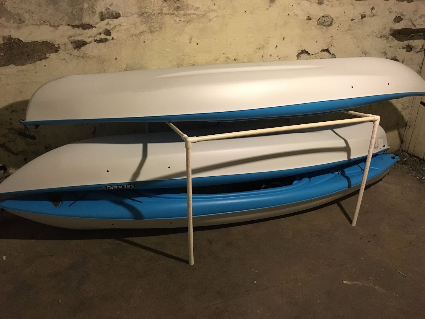 PVC Basement Kayak Rack 7 Steps (with Pictures) Instructables