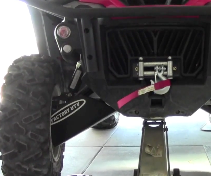 Can Am Commander A-arm Guard Installation