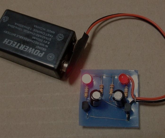 Transistor Blinking LEDs