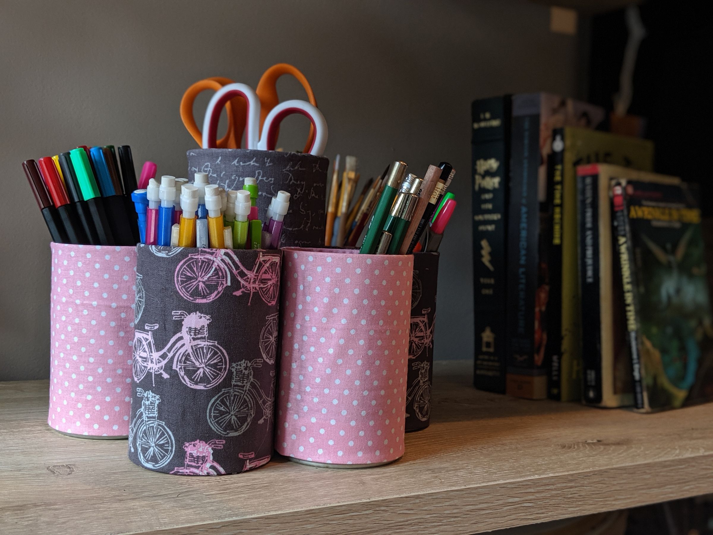 Tin Can Art Supply Caddy 6 Steps Instructables