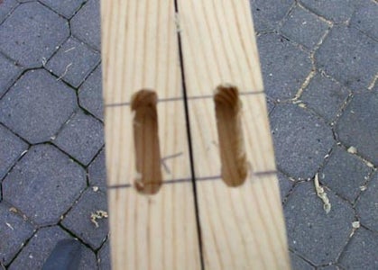 Cut the Rib Mortises