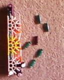 Knex Luger with Removable mag.