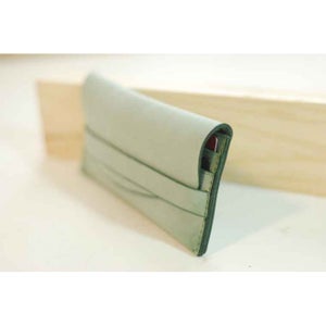 Leather Long Wallet Billfold