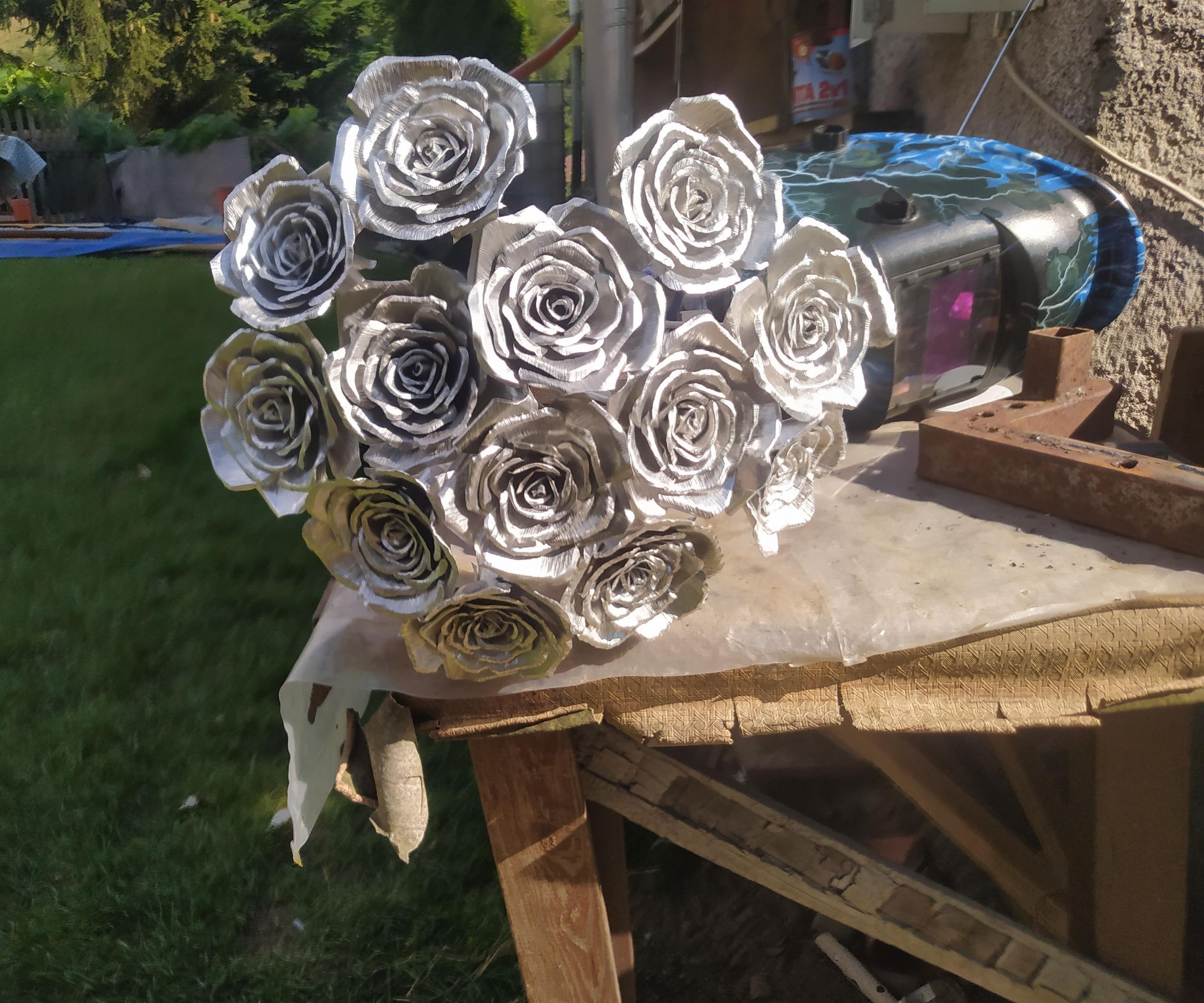 Aluminuium Bouquet