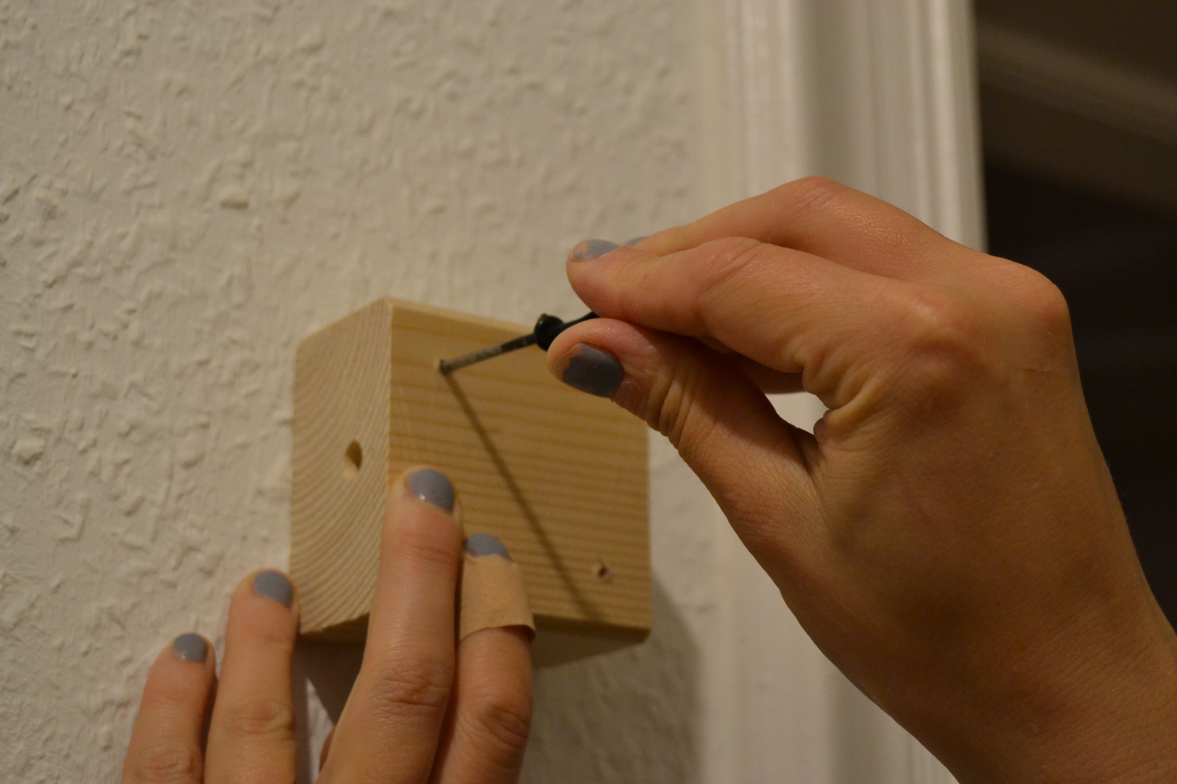Coat Rack Made From Shopping Cart Hooks 9 Steps (with Pictures