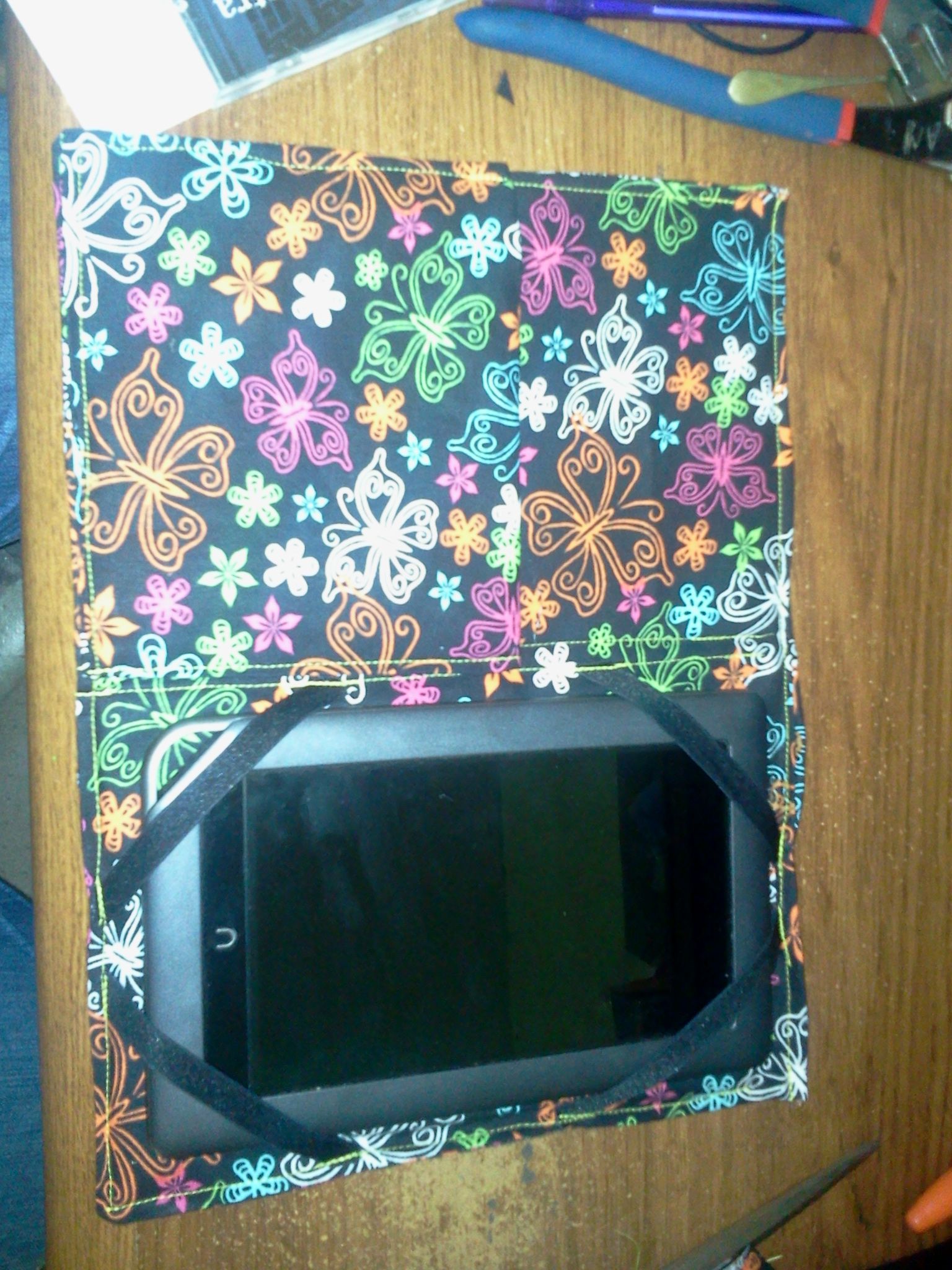 Homemade E-reader Cover.