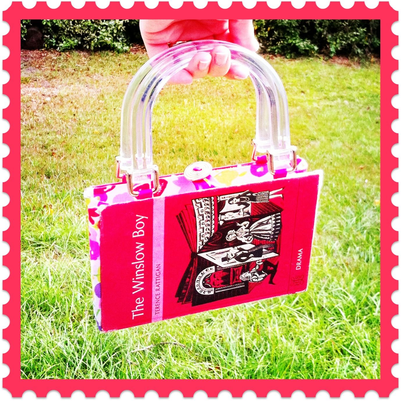 Vintage Book Repurposed Purse!