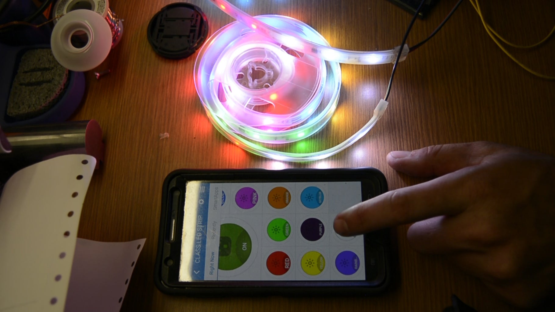 Arduino and SmartThings LED Strip Lighting : 5 Steps - Instructables