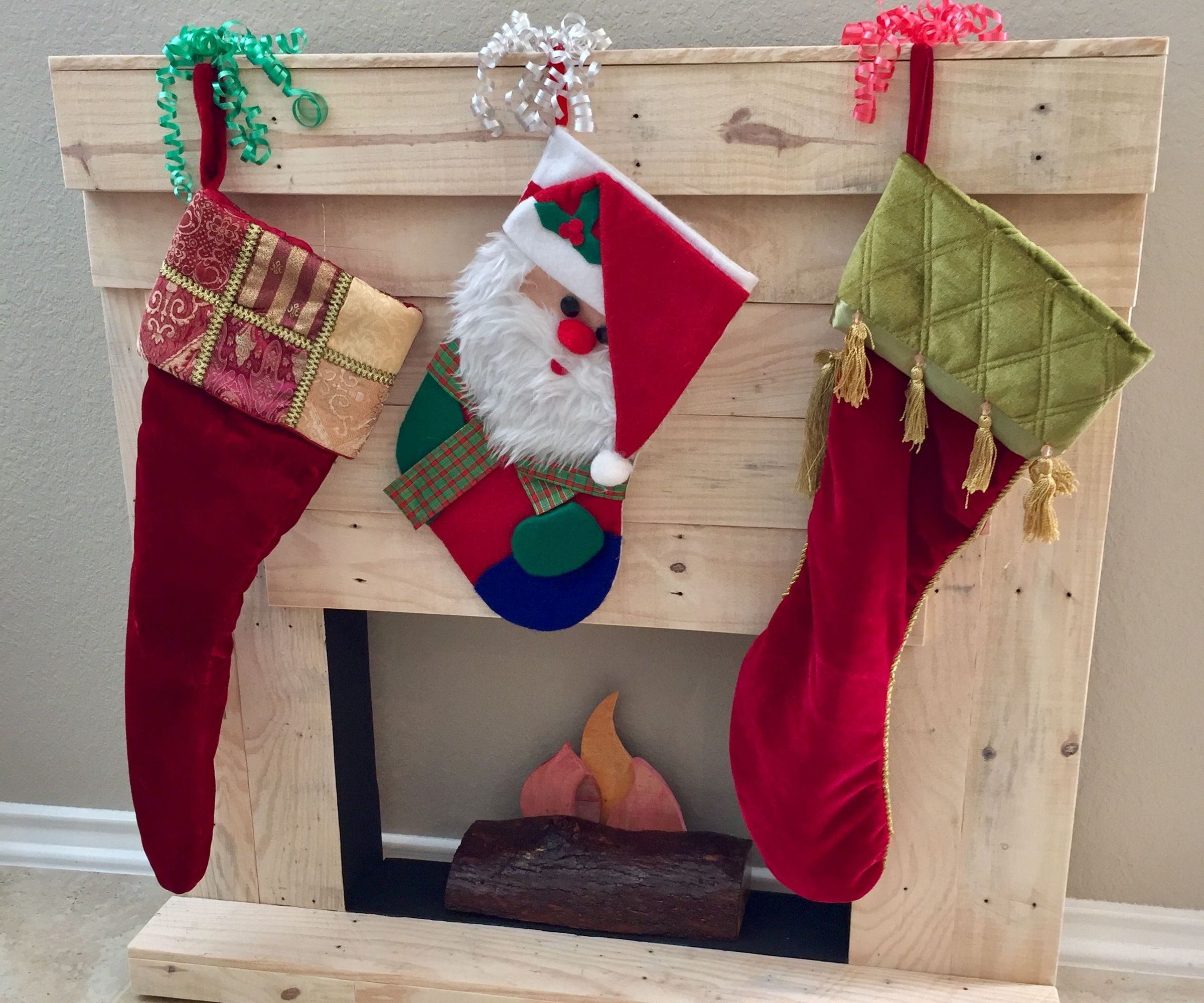 Pallet Fireplace
