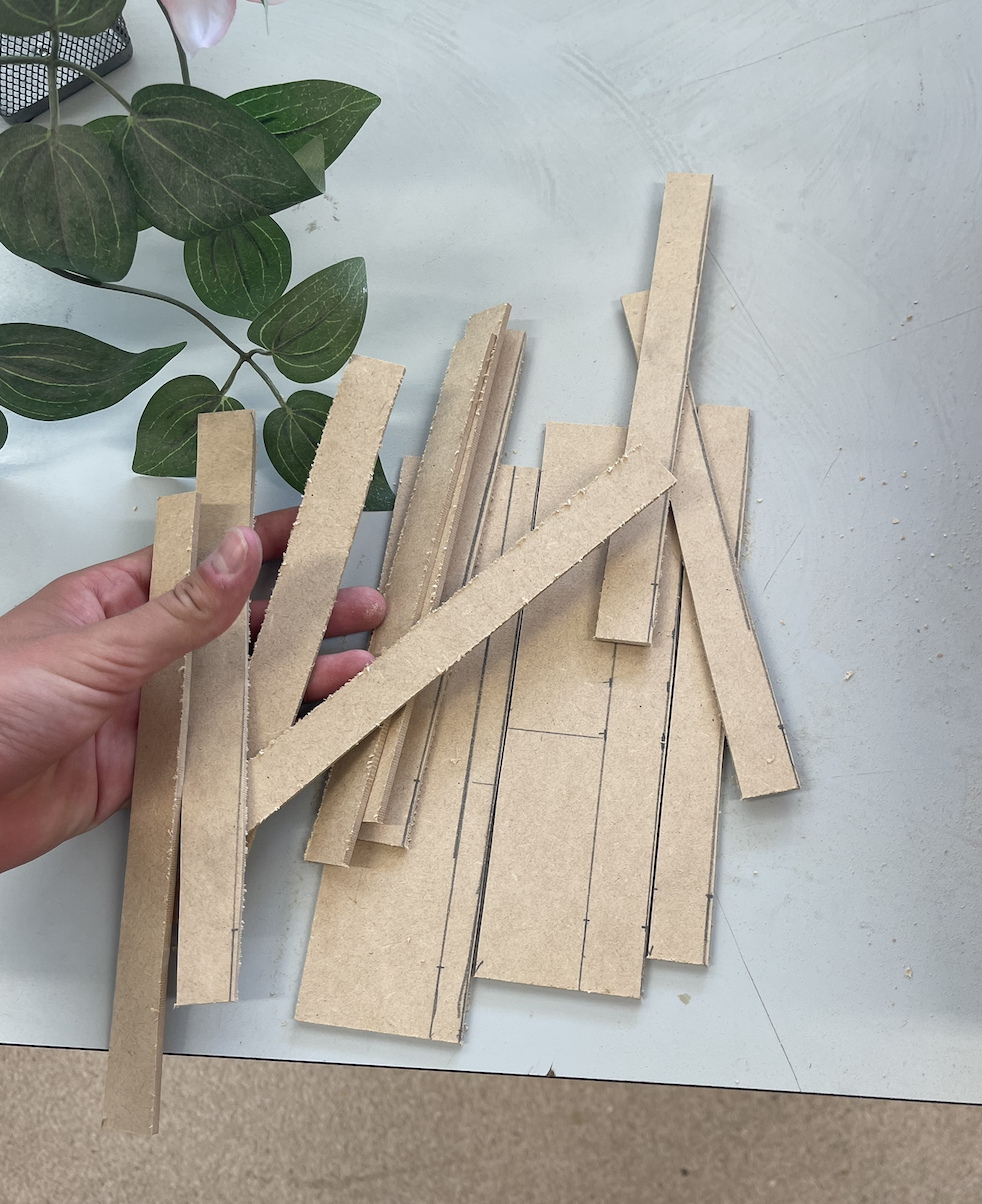 Building the Parts (MDF)