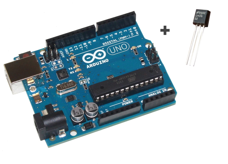 Temperature Sensor Componenet Arduino Temperature Sensor With Arduino UNO - Instructables