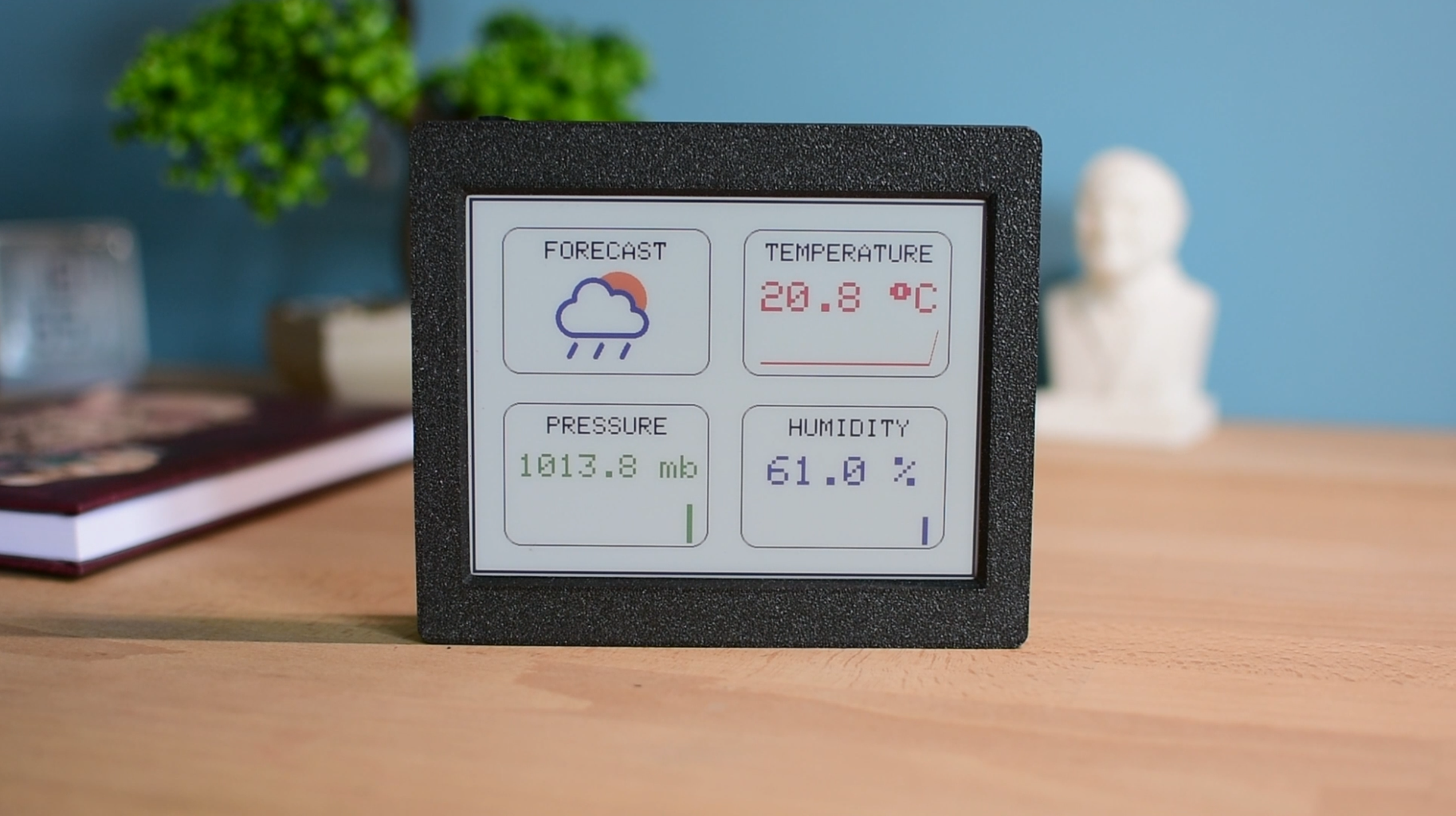 Arduino ESP32 Color E-Paper Weather Station : 9 Steps (with Pictures ...