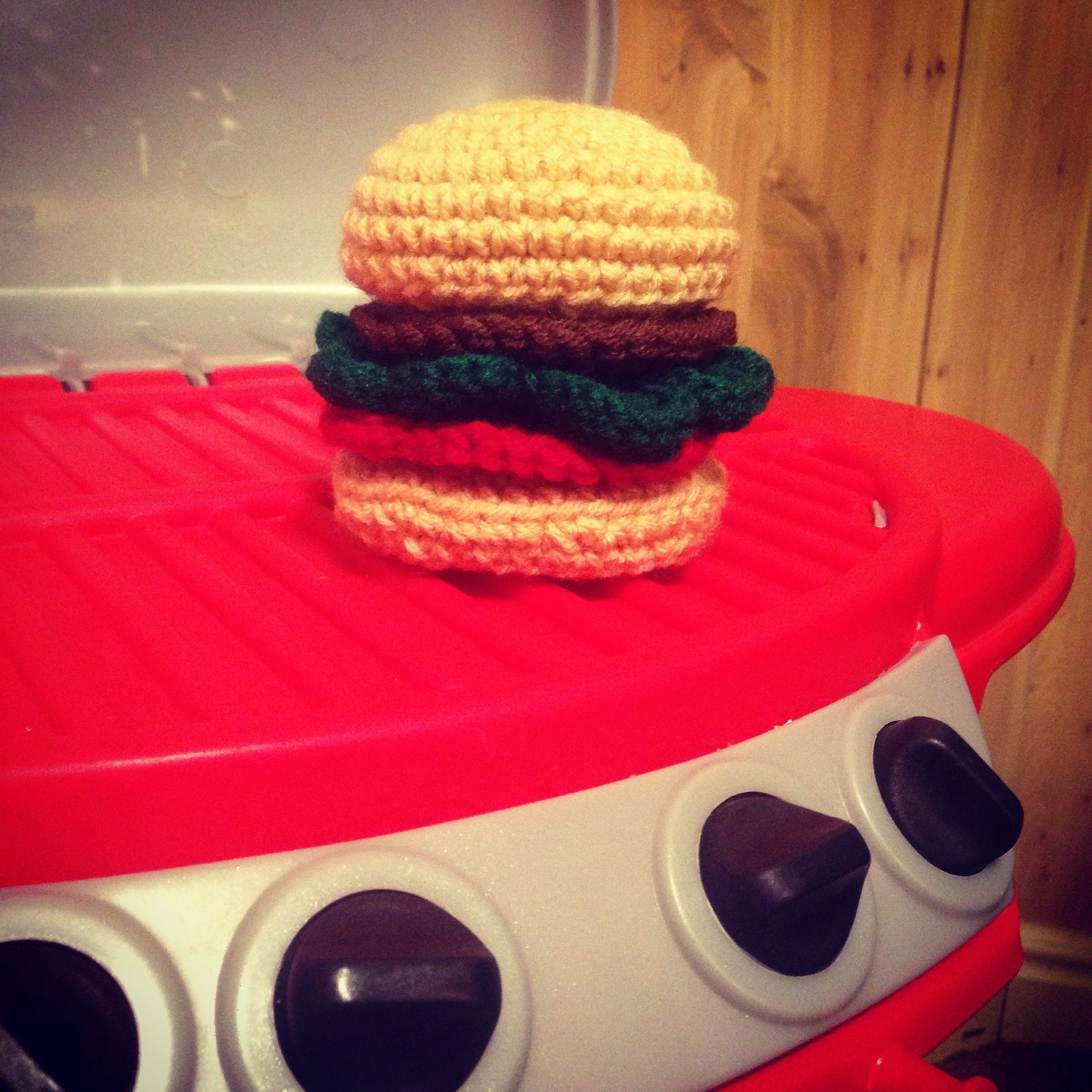 Crochet Play Hamburger