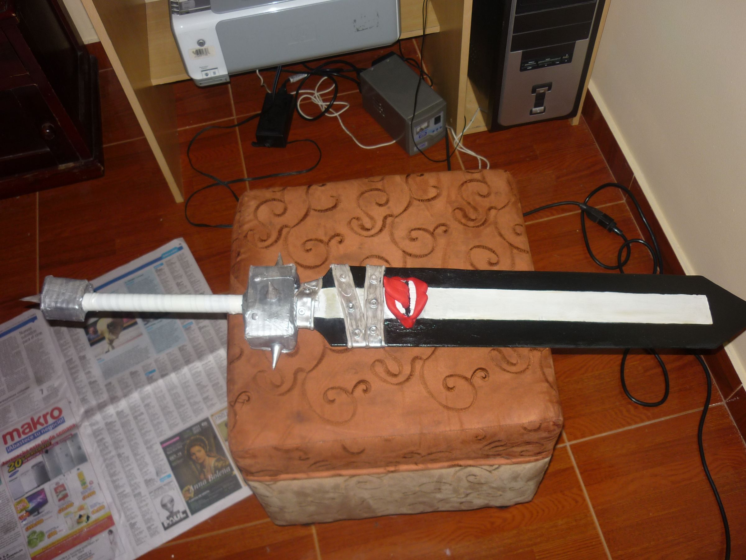 How to Make Ragnarok the Crona's Sword (Soul Eater)