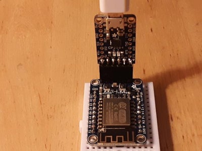 Download the RTBobble Code Into the Huzzah ESP8266 Breakout