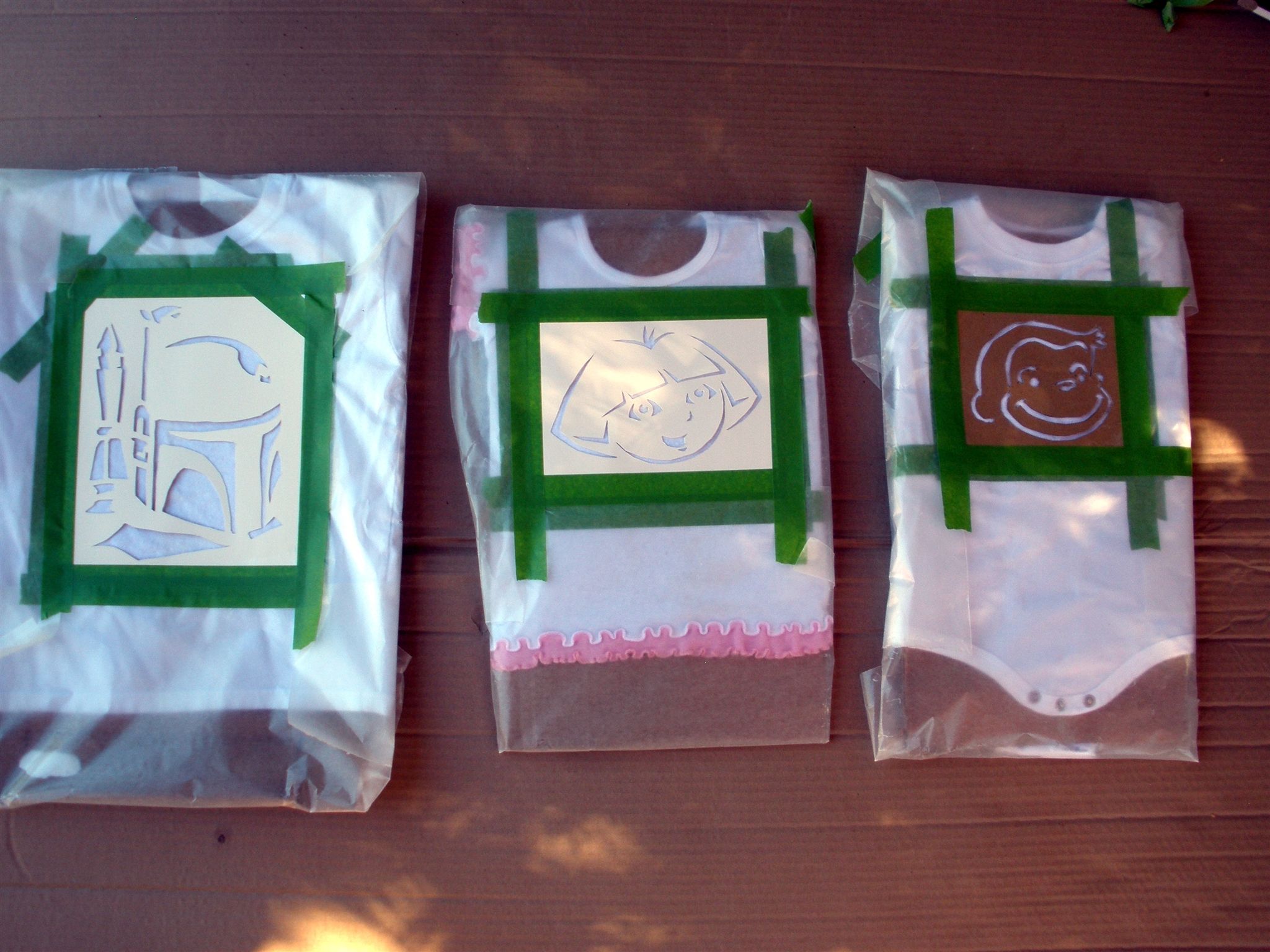 Spray Paint a TShirt Using a Pumpkin Carving Pattern (with Pictures