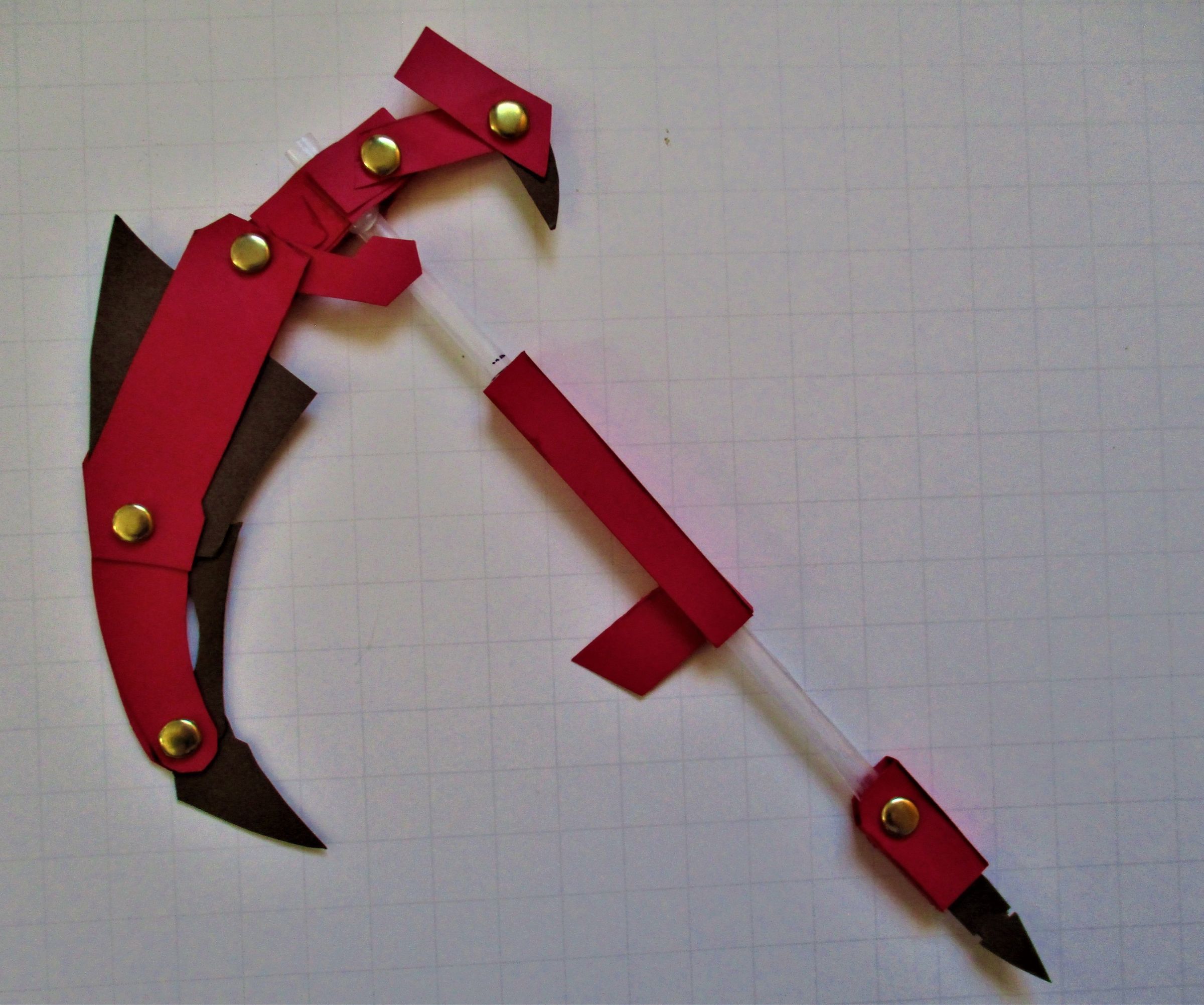 Miniature Transforming Crescent Rose, RWBY Scythe