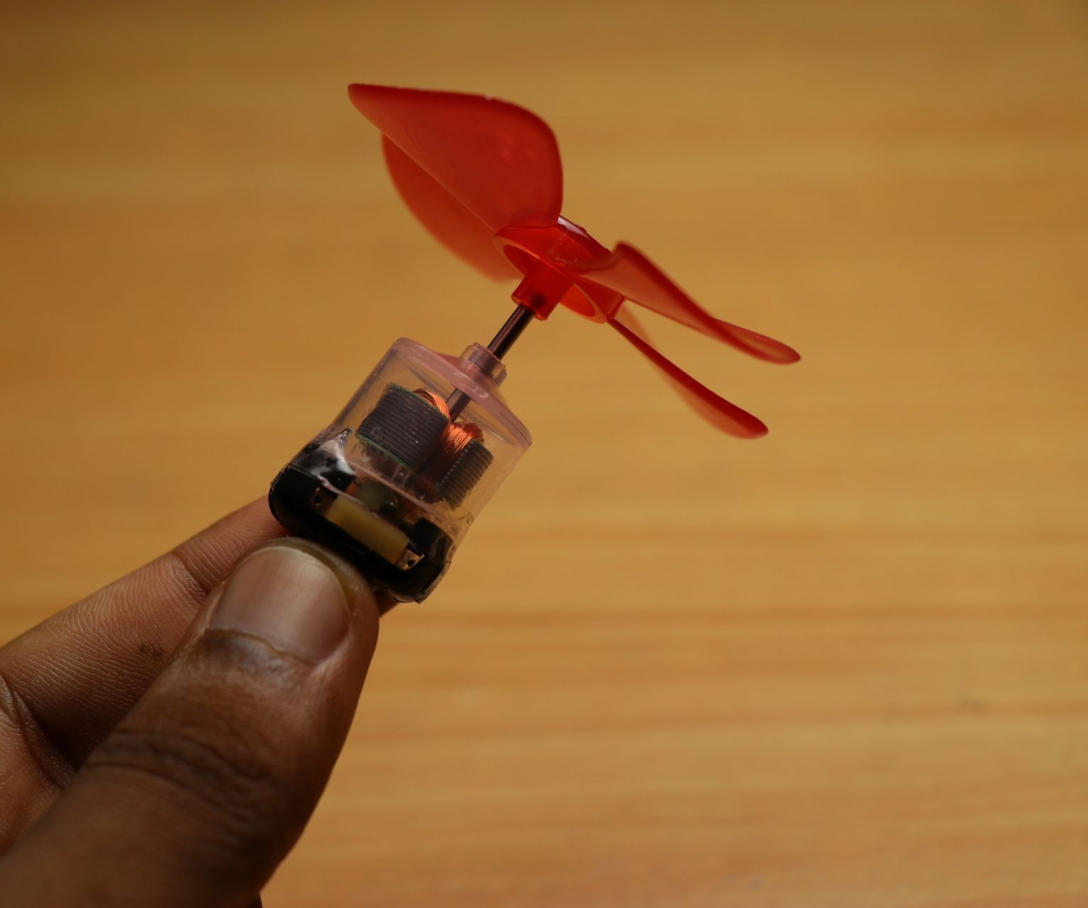 How to Make DC MOTOR Transparent - Unique Idea