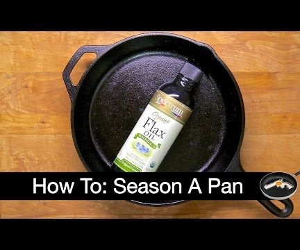 How to Season a Cast Iron Pan With SCIENCE!