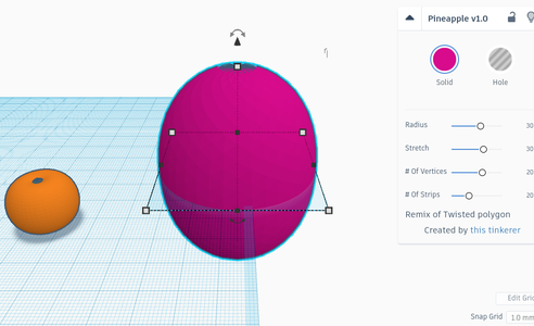 Creating the Pineapple's Base