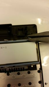 Identify Keypad Conductive Strip and Clean Up Tabs and Stakes