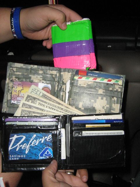 Duct Tape Wallet